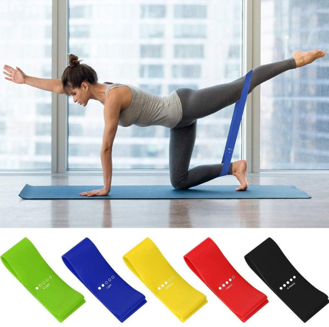 Yoga Resistance Band Set (5Pk)