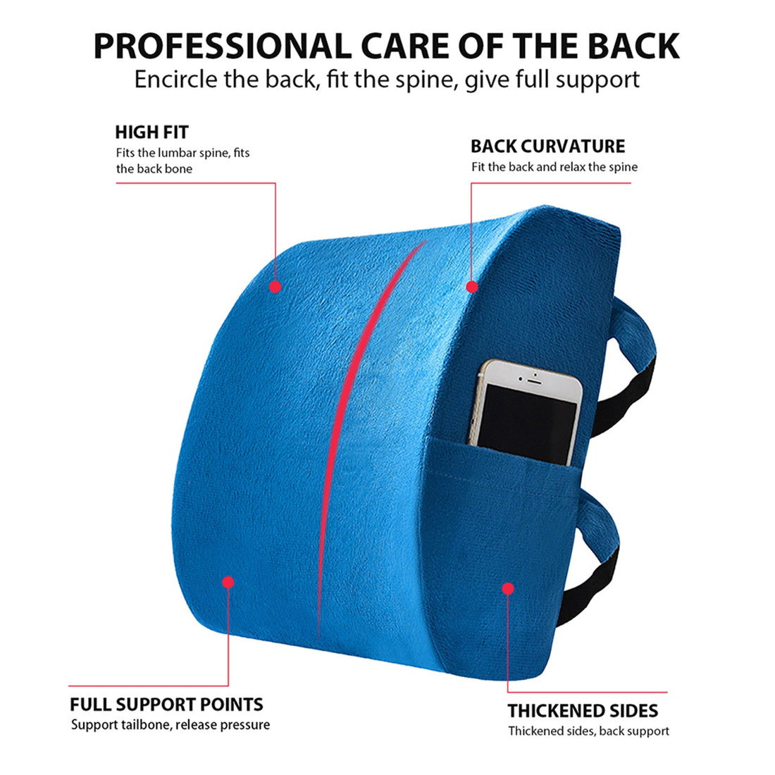 Memory Foam Support Cushion